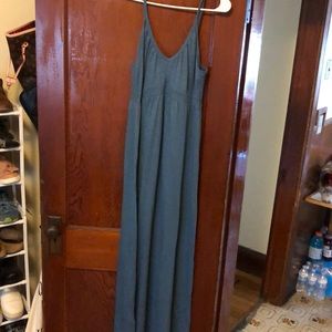 Teal Maxi dress
